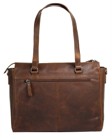 BODENSCHATZ Shopper Damen  |  echt Leder
