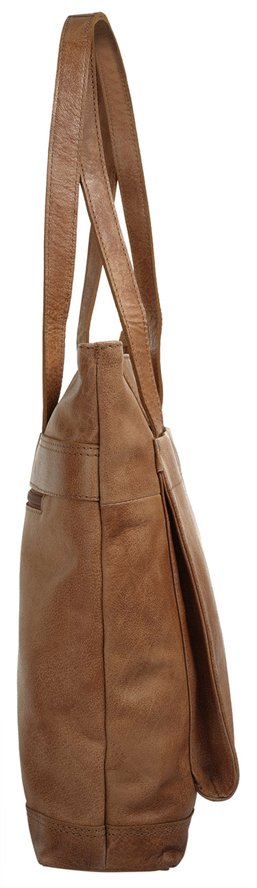 SANSIBAR Shopper Damen  |  echt Leder