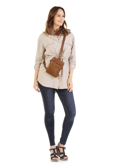 SANSIBAR Crossover Bag SANSIBAR SYLT Herren, Damen  |  echt Leder