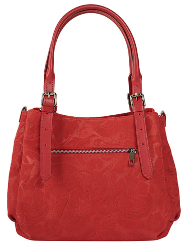 SAMANTHA LOOK Handtasche Damen  |  echt Leder, Made in Italy