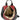 CLUTY Rucksack Damen  |  echt Leder, Made in Italy