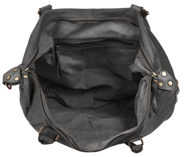 SAMANTHA LOOK Reisetasche Damen  |  echt Leder, Made in Italy