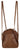 CLUTY Rucksack Damen  |  echt Leder