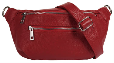 SAMANTHA LOOK Gürteltasche Damen  |  echt Leder, Made in Italy