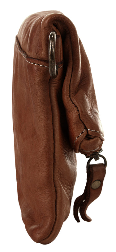 CLUTY Abendtasche Damen  |  echt Leder, Made in Italy