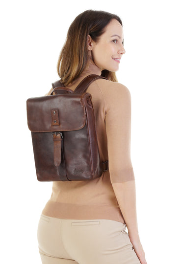 X-ZONE Rucksack Herren, Damen  |  echt Leder
