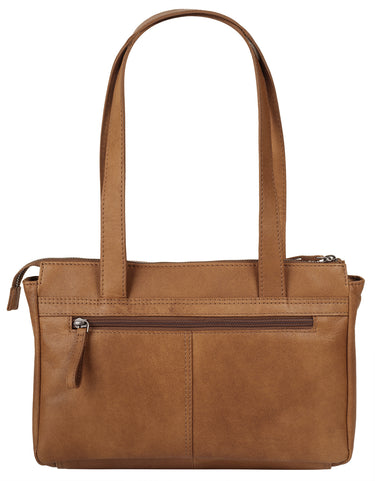 SANSIBAR Handtasche Damen  |  echt Leder