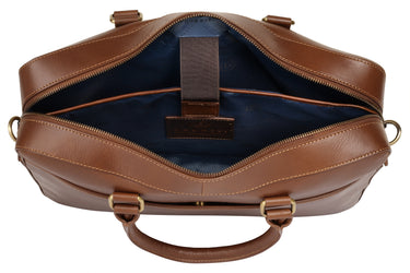 BUGATTI Aktentasche REMO Herren, Damen  |  echt Leder