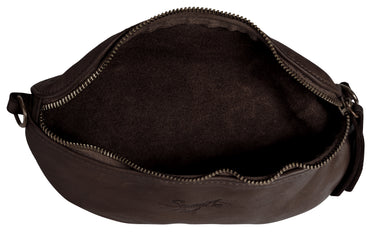 SAMANTHA LOOK Crossover Bag Damen  |  echt Leder, Made in Italy