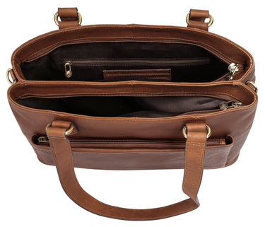 PIKÉ Shopper Damen  |  echt Leder