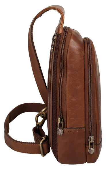 PIKÉ Crossover Bag Herren, Damen  |  echt Leder