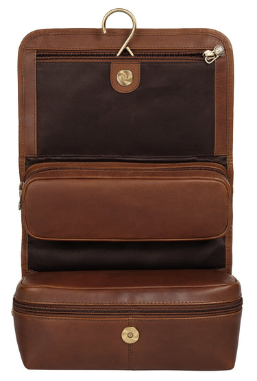 PIKÉ Kulturtasche Herren, Damen  |  echt Leder