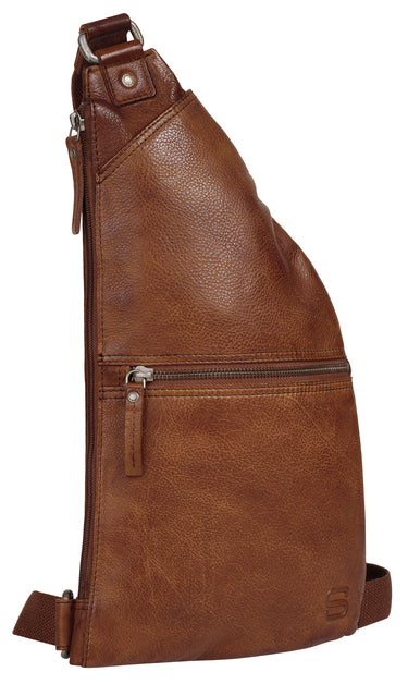SPIKES & SPARROW Crossover Bag Herren, Damen  |  echt Leder