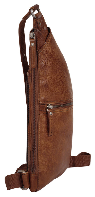 SPIKES & SPARROW Crossover Bag Herren, Damen  |  echt Leder