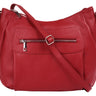 SAMANTHA LOOK Umhängetasche Damen  |  echt Leder, Made in Italy