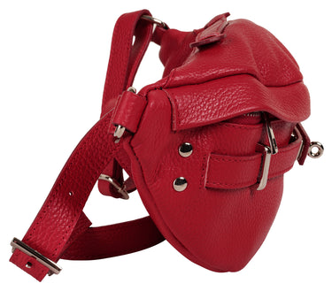 SAMANTHA LOOK Gürteltasche Damen  |  echt Leder, Made in Italy