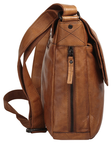 SPIKES & SPARROW Messenger Herren, Damen  |  echt Leder