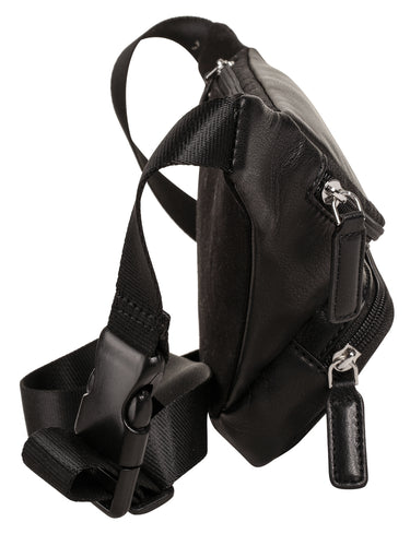 BUGATTI Gürteltasche CLIFF Herren, Damen  |  echt Leder