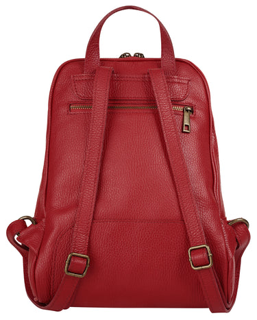 SAMANTHA LOOK Rucksack Damen  |  echt Leder, Made in Italy