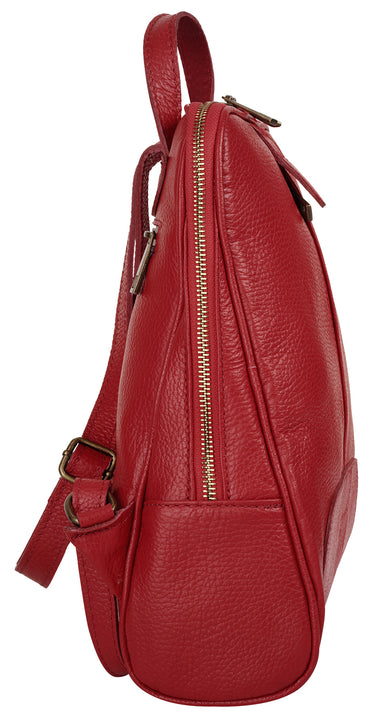 SAMANTHA LOOK Rucksack Damen  |  echt Leder, Made in Italy