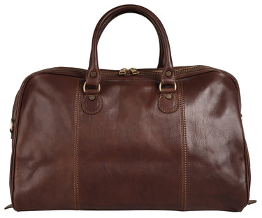 PIKÉ Reisetasche CALABRIA MEDIO Damen, Herren  |  echt Leder, Made in Italy