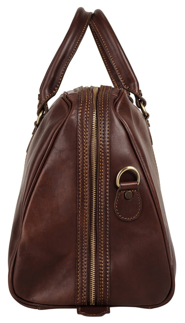 PIKÉ Reisetasche CALABRIA MEDIO Damen, Herren  |  echt Leder, Made in Italy