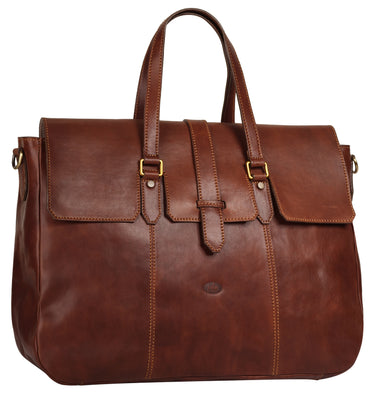 PIKÉ Reisetasche Herren, Damen  |  echt Leder, Made in Italy