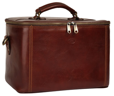 PIKÉ Beauty Case Damen  |  echt Leder, Made in Italy