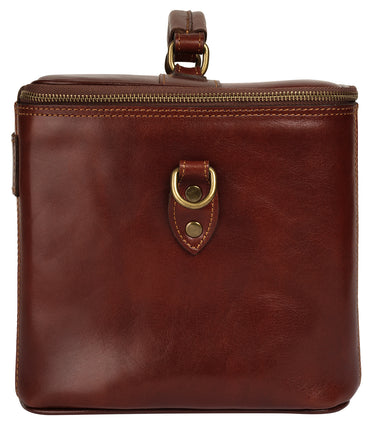 PIKÉ Beauty Case Damen  |  echt Leder, Made in Italy