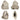 BRUNO BANANI Rucksack Damen  |  echt Leder