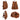 FORTY DEGREES Rucksack Herren, Damen  |  echt Leder, Made in Italy
