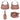 SAMANTHA LOOK Handtasche Damen  |  echt Leder, Made in Italy
