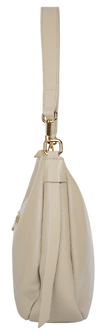 CLUTY Umhängetasche Damen  |  echt Leder, Made in Italy