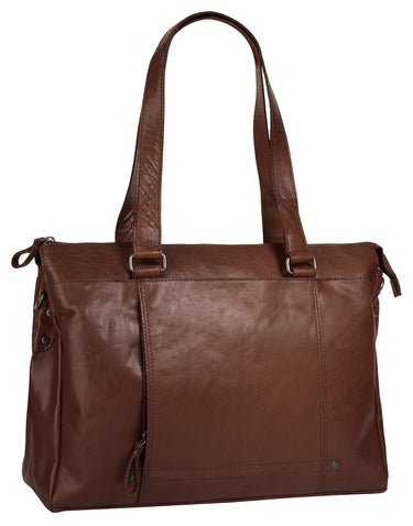 SPIKES & SPARROW Shopper Damen  |  echt Leder