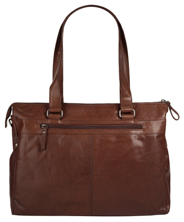 SPIKES & SPARROW Shopper Damen  |  echt Leder