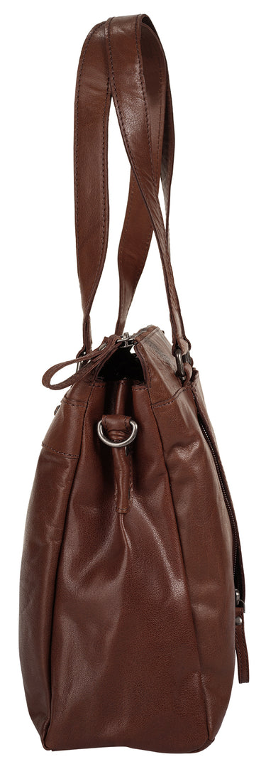 SPIKES & SPARROW Shopper Damen  |  echt Leder