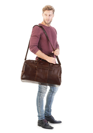 PIKÉ Reisetasche Herren, Damen  |  echt Leder