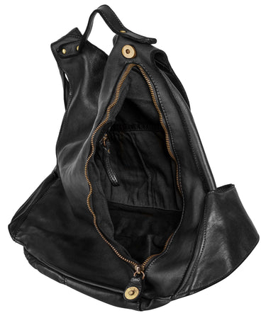 FORTY° Rucksack Herren, Damen  |  echt Leder, Made in Italy