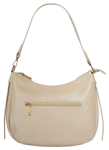 CLUTY Umhängetasche Damen  |  echt Leder, Made in Italy
