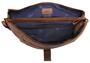 SANSIBAR Messenger Damen, Herren  |  echt Leder
