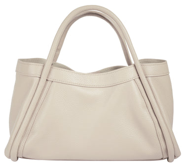 CLUTY Handtasche 2 in 1 Damen  |  echt Leder, Made in Italy
