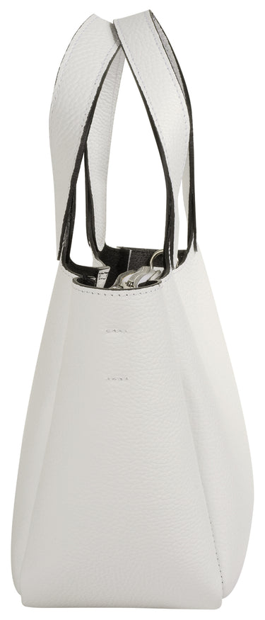 CLUTY Handtasche Damen  |  echt Leder, Made in Italy