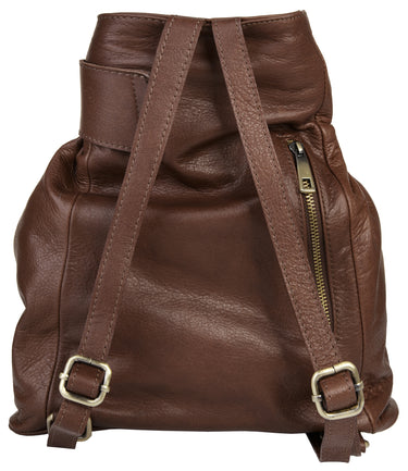 PIKÉ Cityrucksack Damen  |  echt Leder, Made in Italy