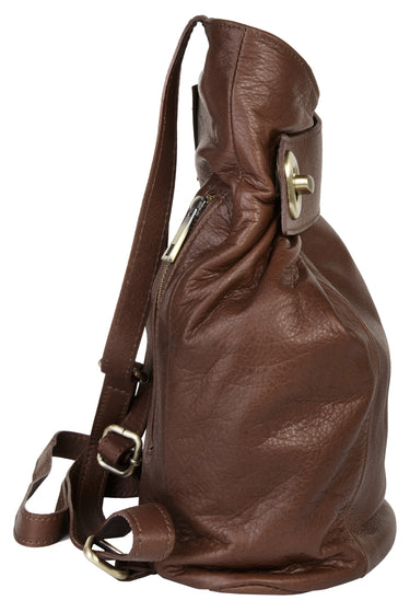PIKÉ Cityrucksack Damen  |  echt Leder, Made in Italy