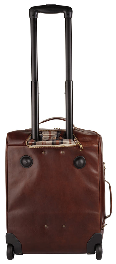 PIKÉ Trolley Handgepäck Herren, Damen  |  echt Leder, Made in Italy
