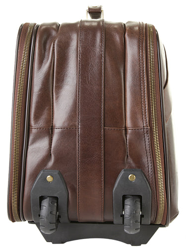 BAGAN Business Trolley AMERIGO VESPUCCI Damen, Herren  |  echt Leder