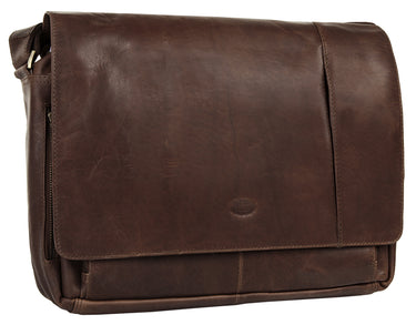 PIKÉ Messenger-Bag Damen, Herren  |  echt Leder