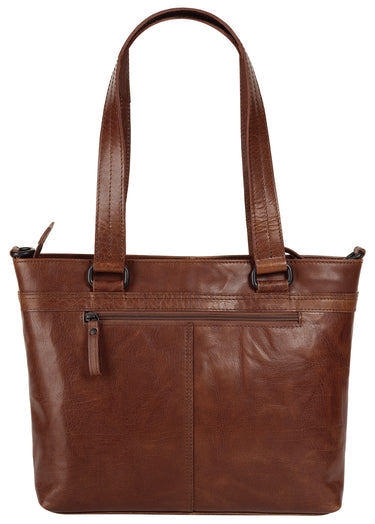 SPIKES & SPARROW Shopper Damen  |  echt Leder
