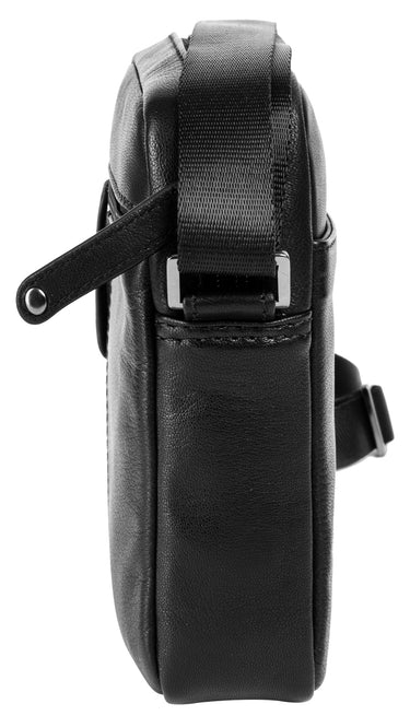 BUGATTI Umhängetasche BLACK MAGIC Herren, Damen  |  echt Leder