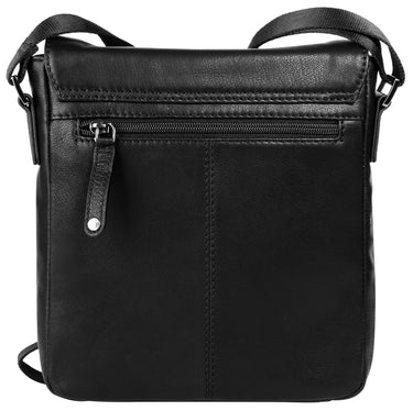 BUGATTI Umhängetasche BLACK MAGIC Herren, Damen  |  echt Leder